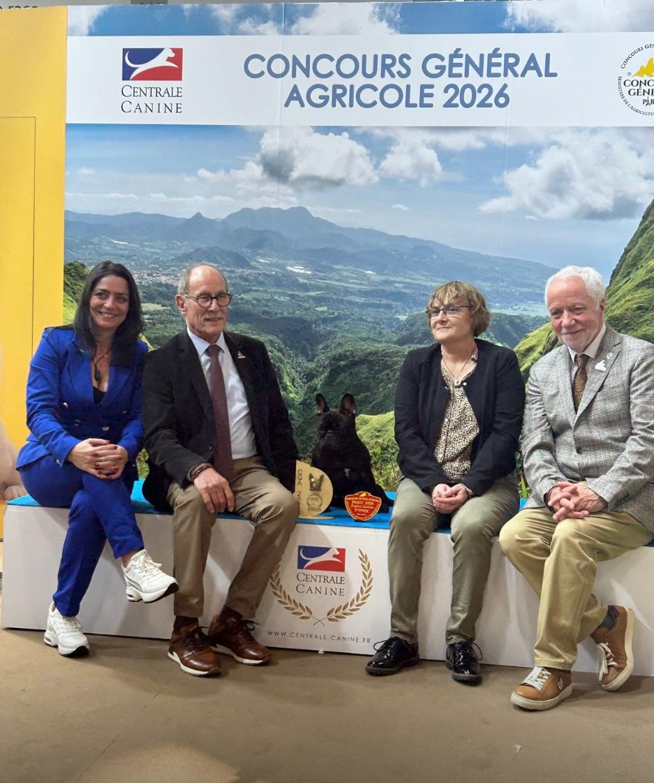 1er PRIX du 9ème GROUPE au CONCOURS GENERAL AGRICOLE 2026 en Femelle Champion pour SOPHIA LAUREN DE LA MARE GUESCLIN